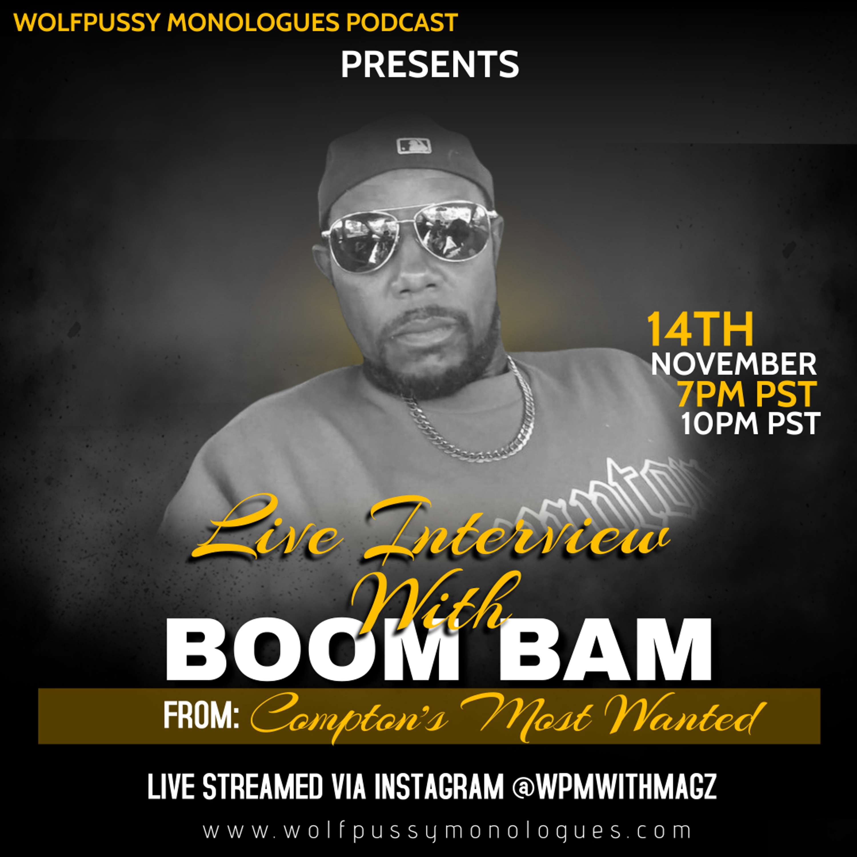 LIVE INTERVIEW WITH BOOM BAM OF CMW