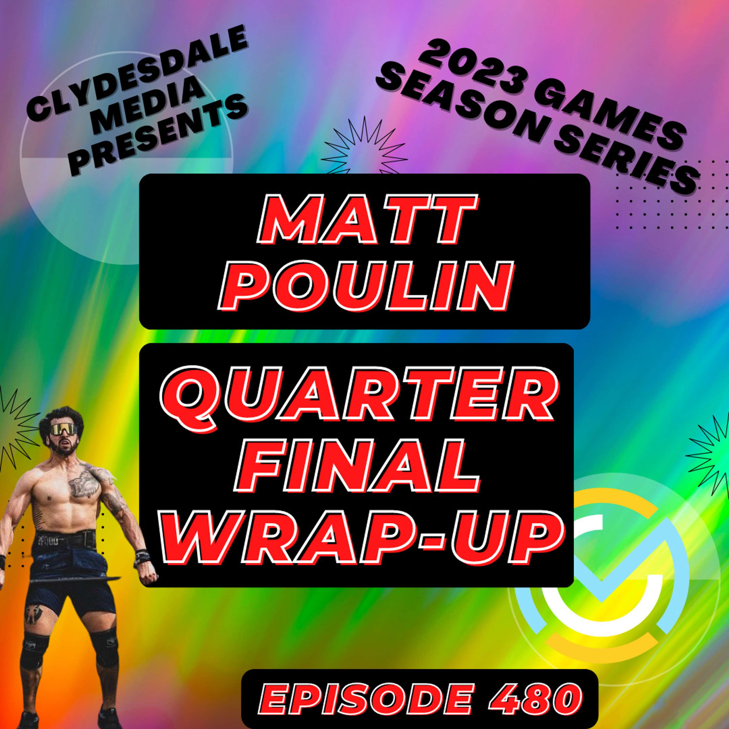 Matt Poulin - Quarterfinals Wrap-Up | Clydesdale Media 2023 CrossFit Game Athlete Series