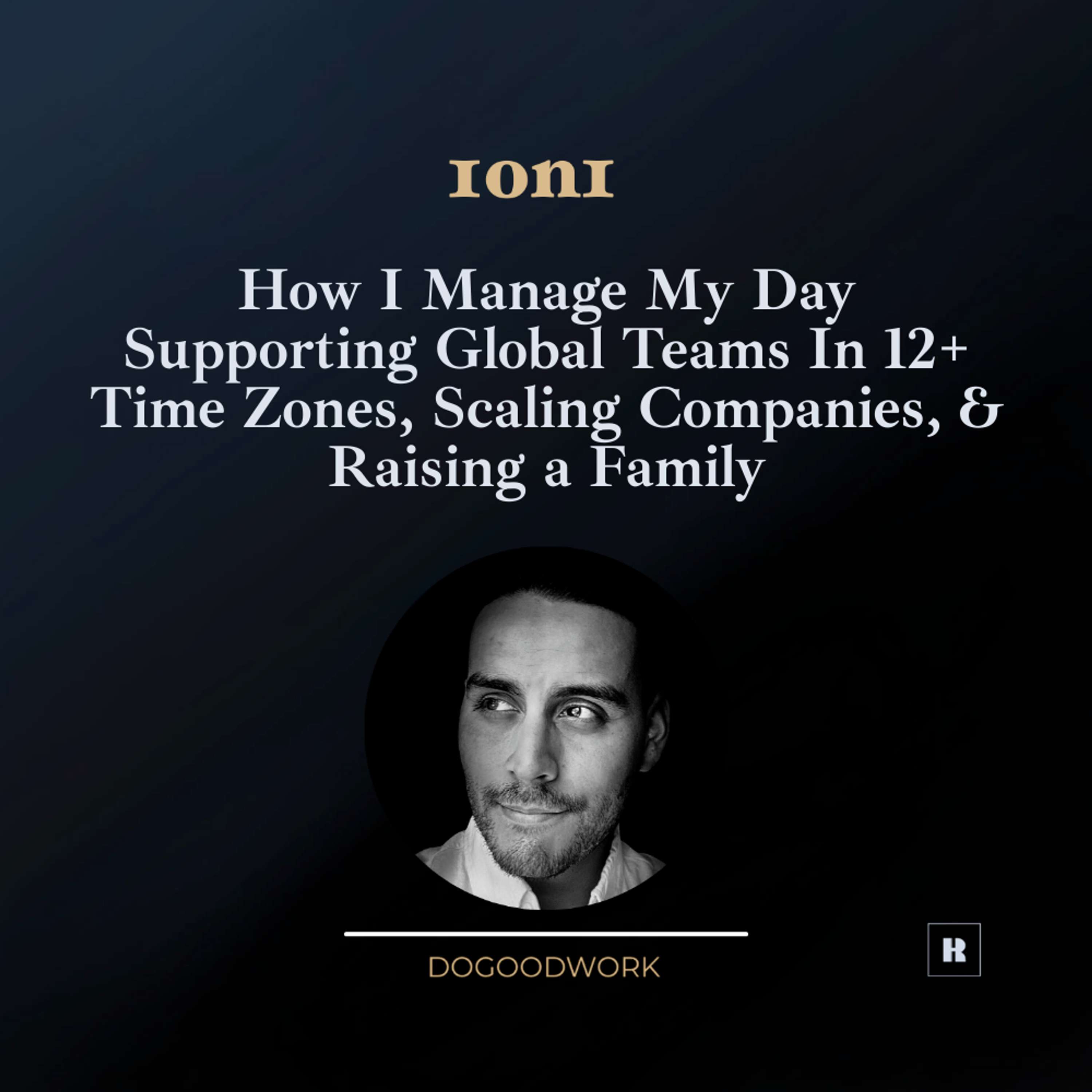 Do Good Work