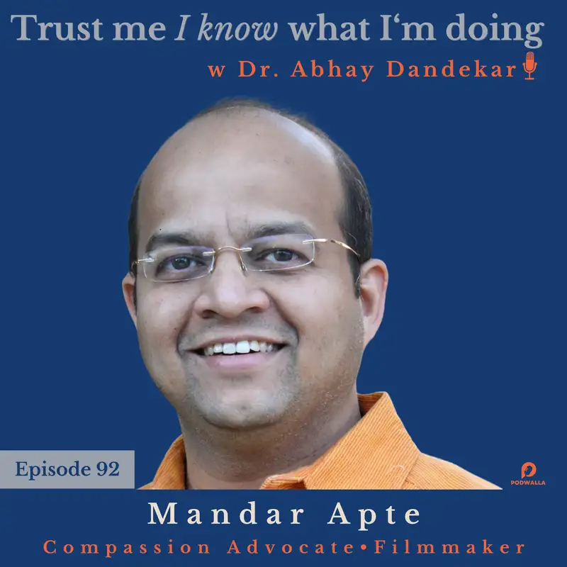 Mandar Apte...on building a culture of peace and non-violence, on Dr. Martin Luther King Jr.'s impact and influence, and on tapping into everyone's sense of love and compassion.
