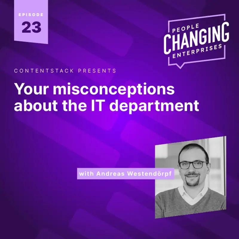 Your misconceptions about the IT department, with Emma Sleep’s Andreas Westendörpf