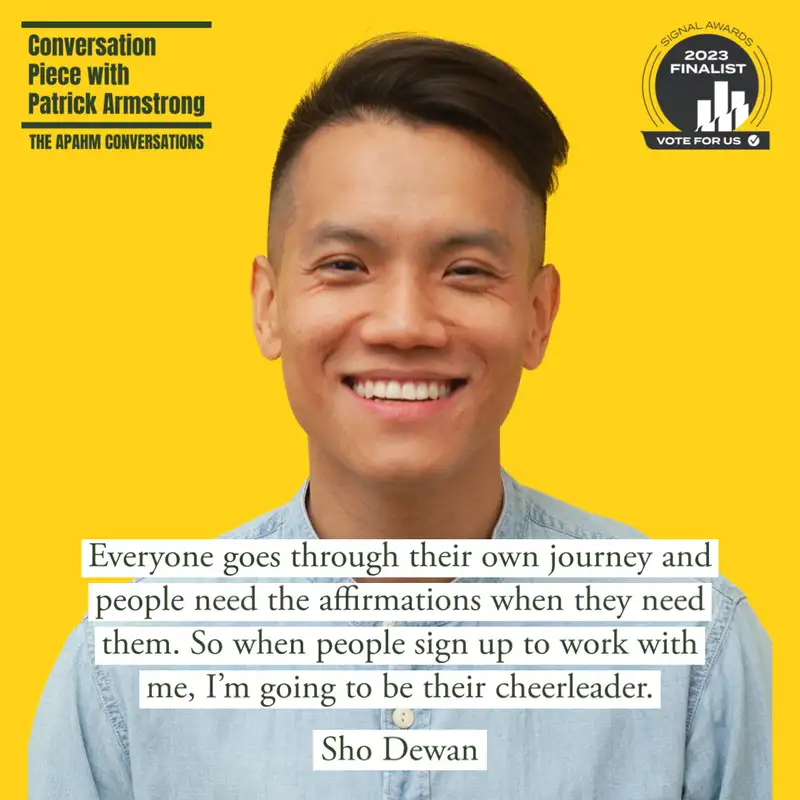 REPLAY | Sho Dewan: The APAHM Conversations