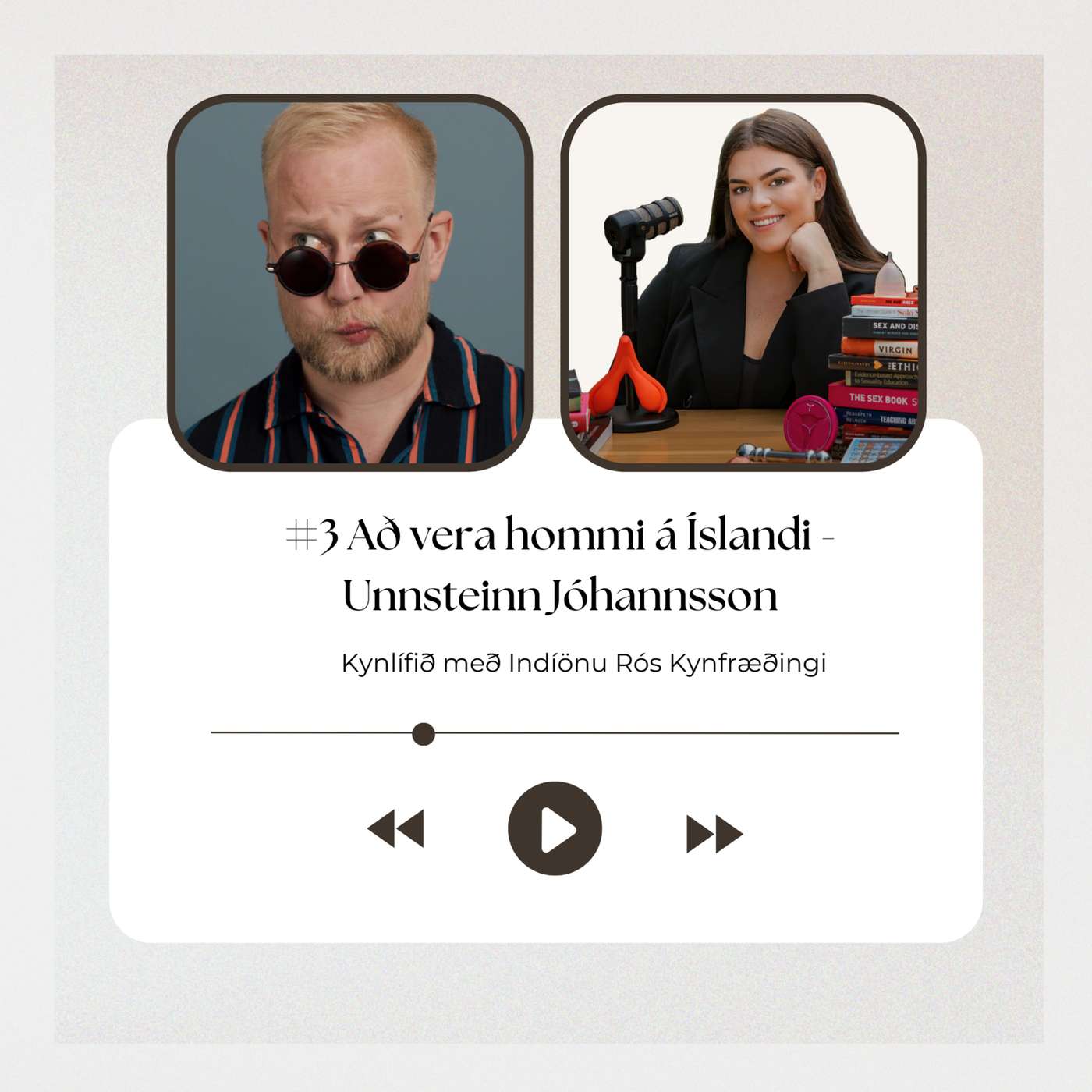 #3 Að vera hommi á Íslandi - Unnsteinn Jóhannsson episode artwork