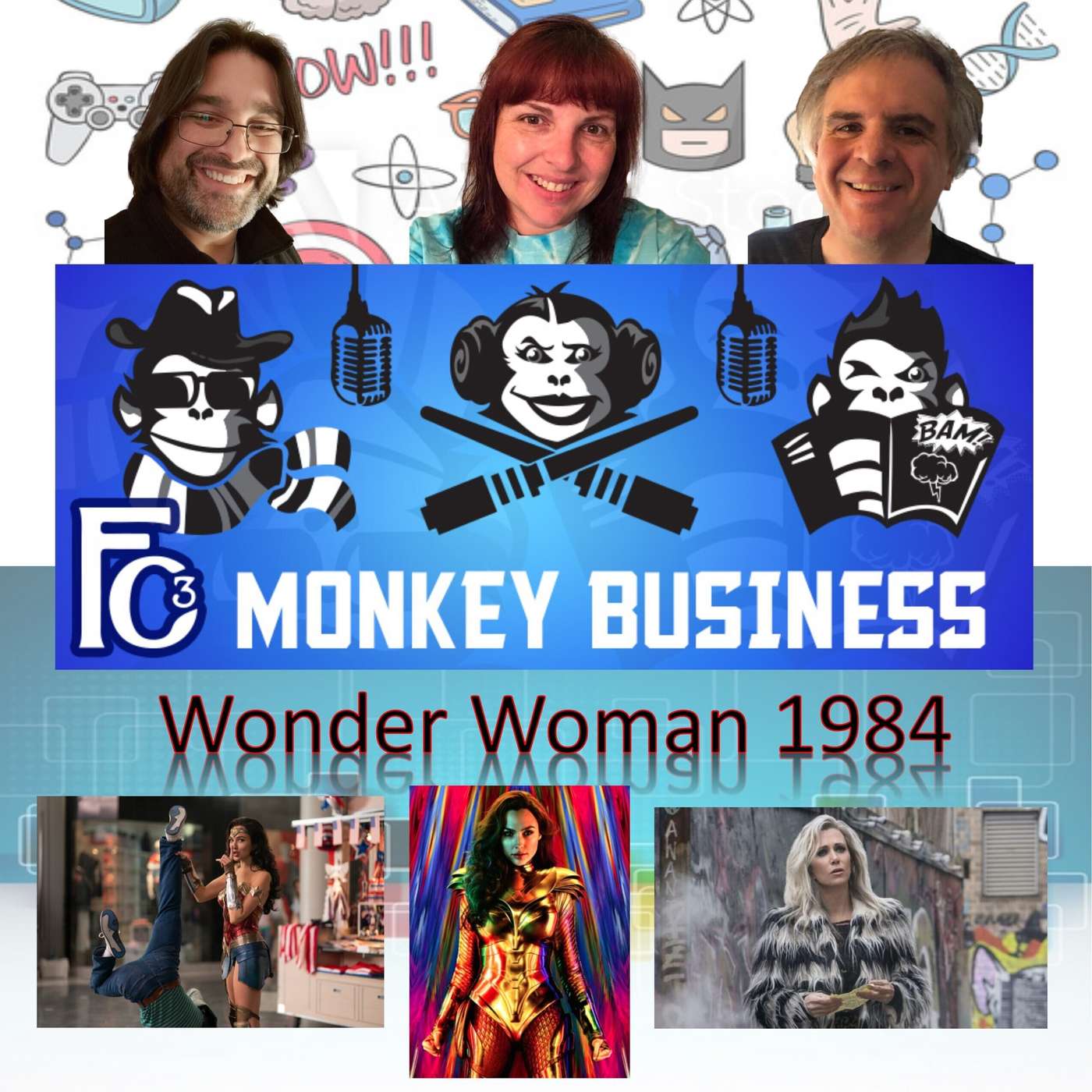 Wonder Woman 1984 episode artwork