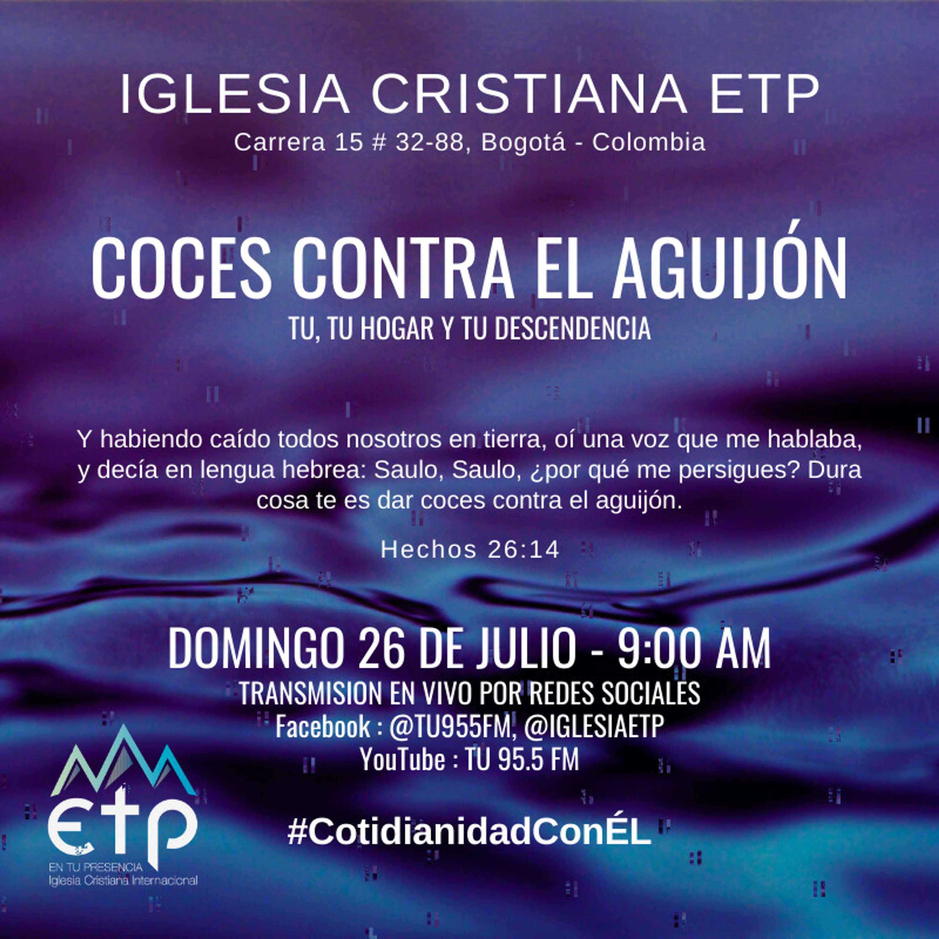 Coces contra el aguijón; tu, tu hogar y tu descendencia