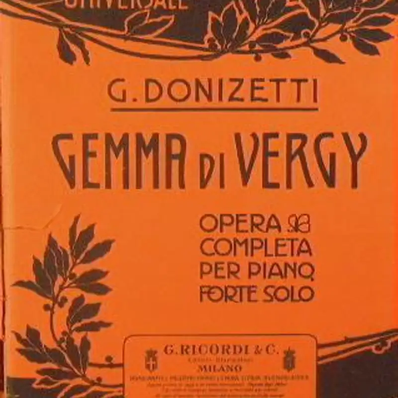 L'Opera 160 - G. Donizetti - Gemma di Vergy