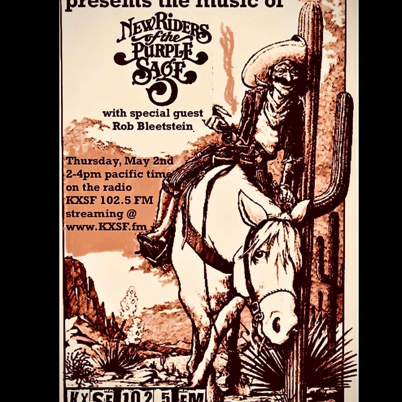 Ravin' Radio EP069 04/25/24 Guest Rob Bleetstein feat. NRPS episode artwork