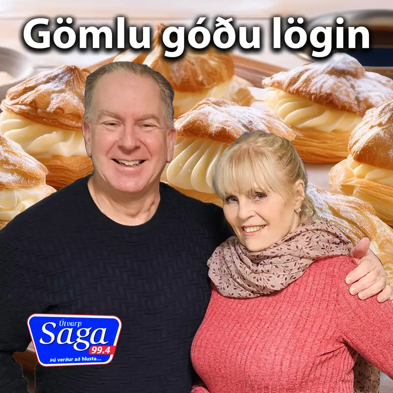 Magnús Magnússon og Mjöll Hólm söngkona 14. nóv. 2025