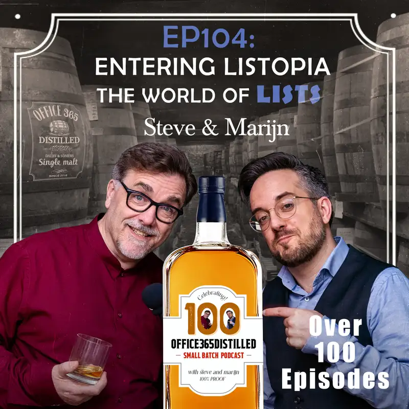 EP104: Entering Listopia the world of Lists