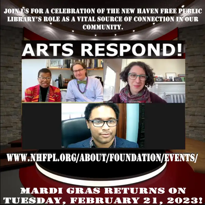 Arts Respond with Lucy Gellman: Mardi Gras at the New Haven Free Public Library