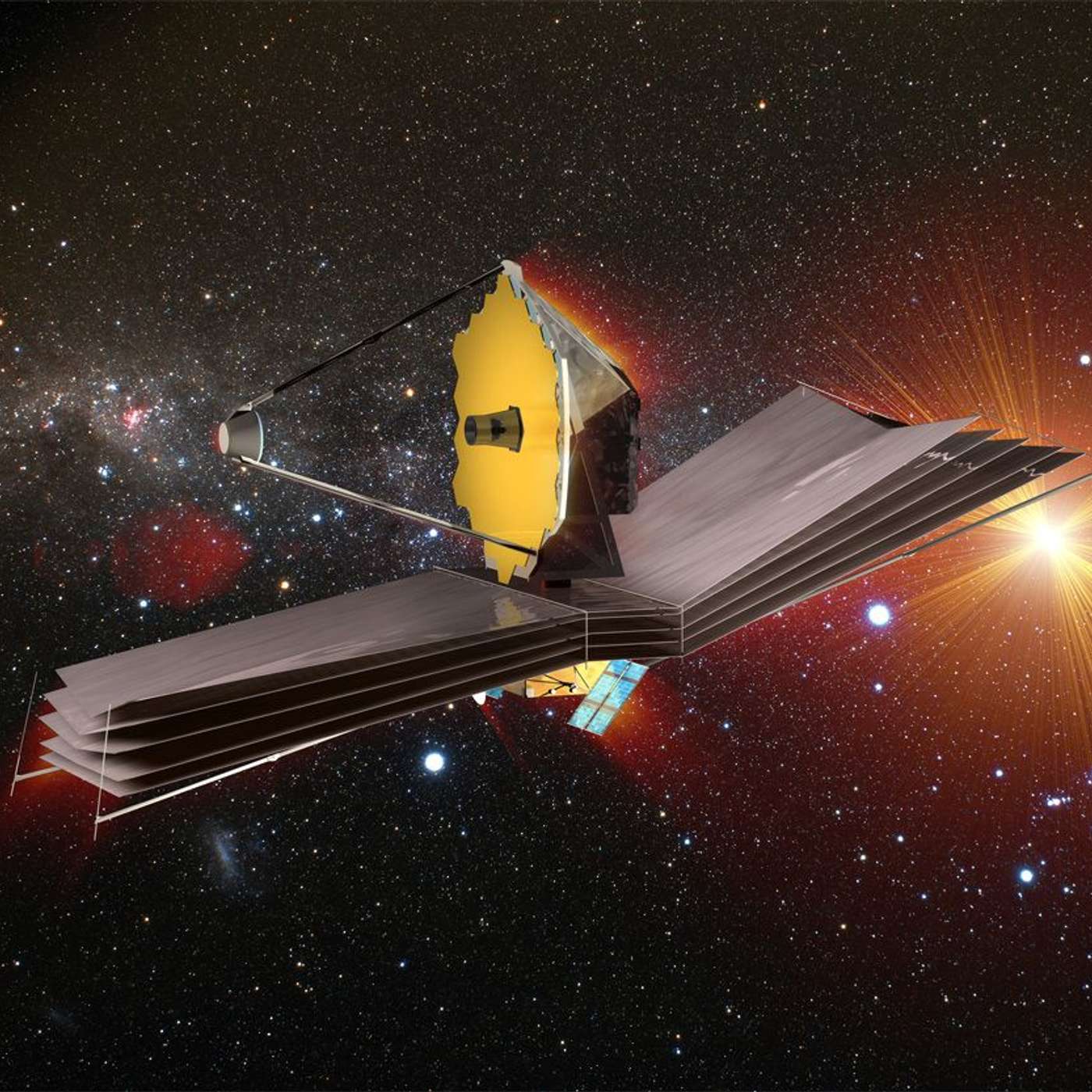 Webb's Stellar Views, Suit Scare and Mars Rock Mystery