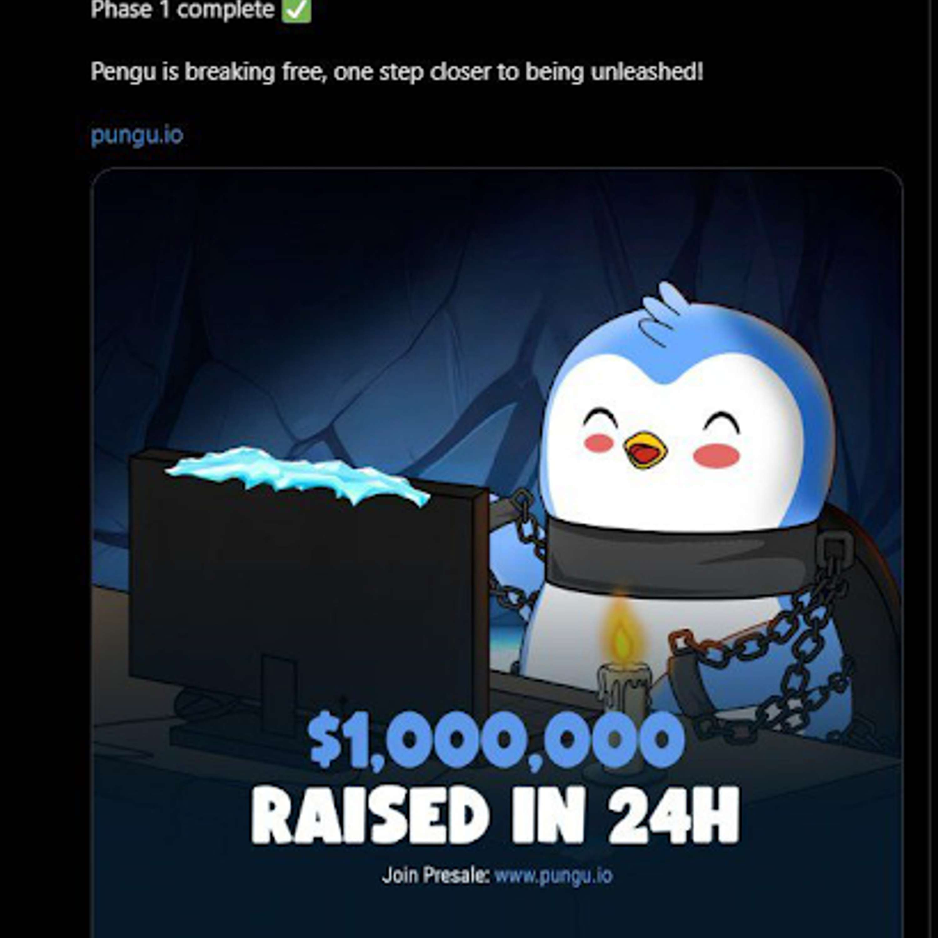 Pengu Unleashed Enters The Meme Coin Market With a Purpose