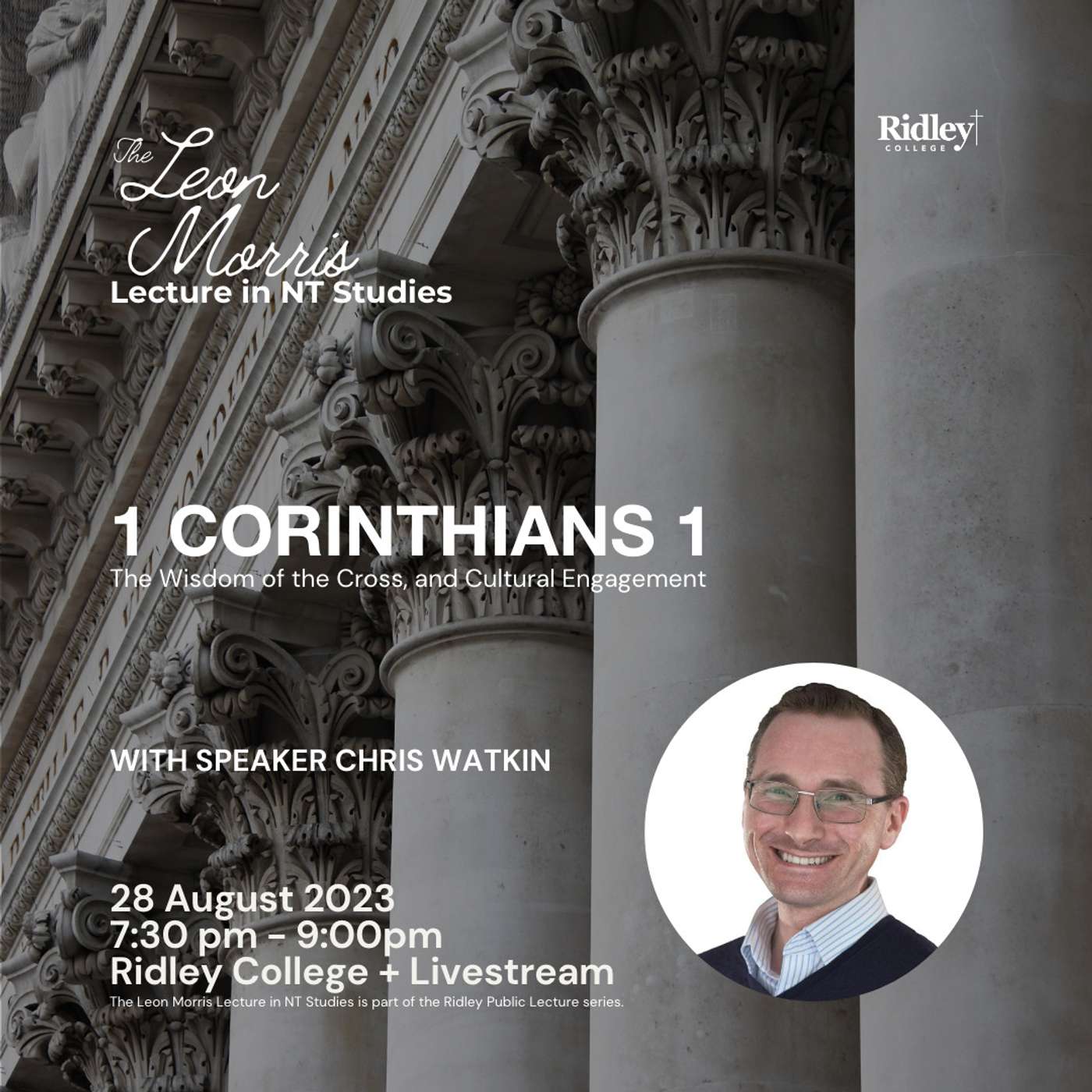 1 Corinthians 1: The Wisdom of the Cross, and Cultural Engagement