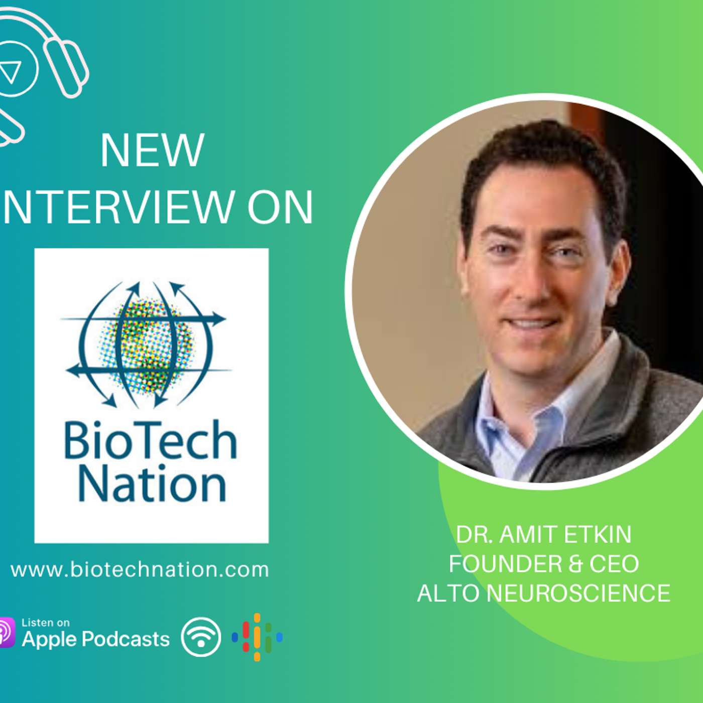 Antidepressants Should Have Diagnostics??? Dr. Amit Etkin, Founder & CEO, Alto Neuroscience