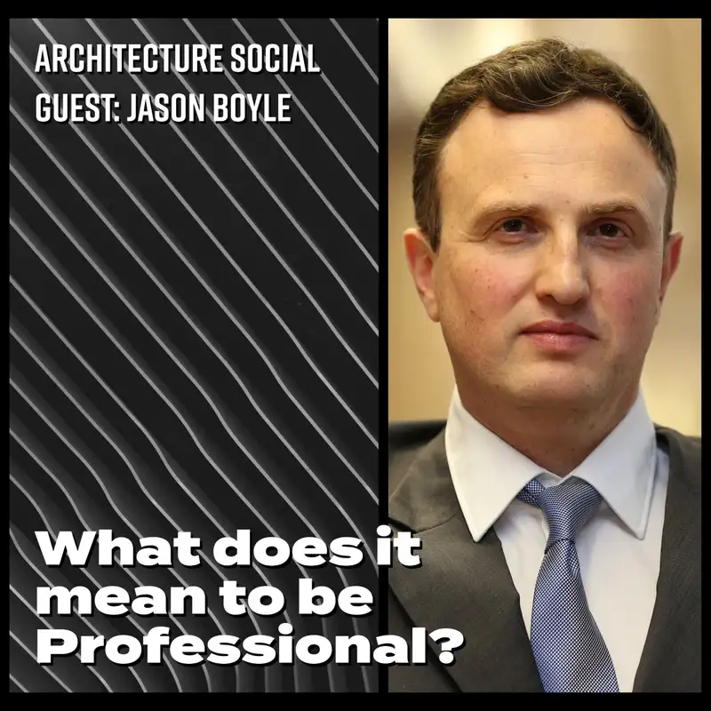 "What does it mean to be a Professional" with Jason Boyle.