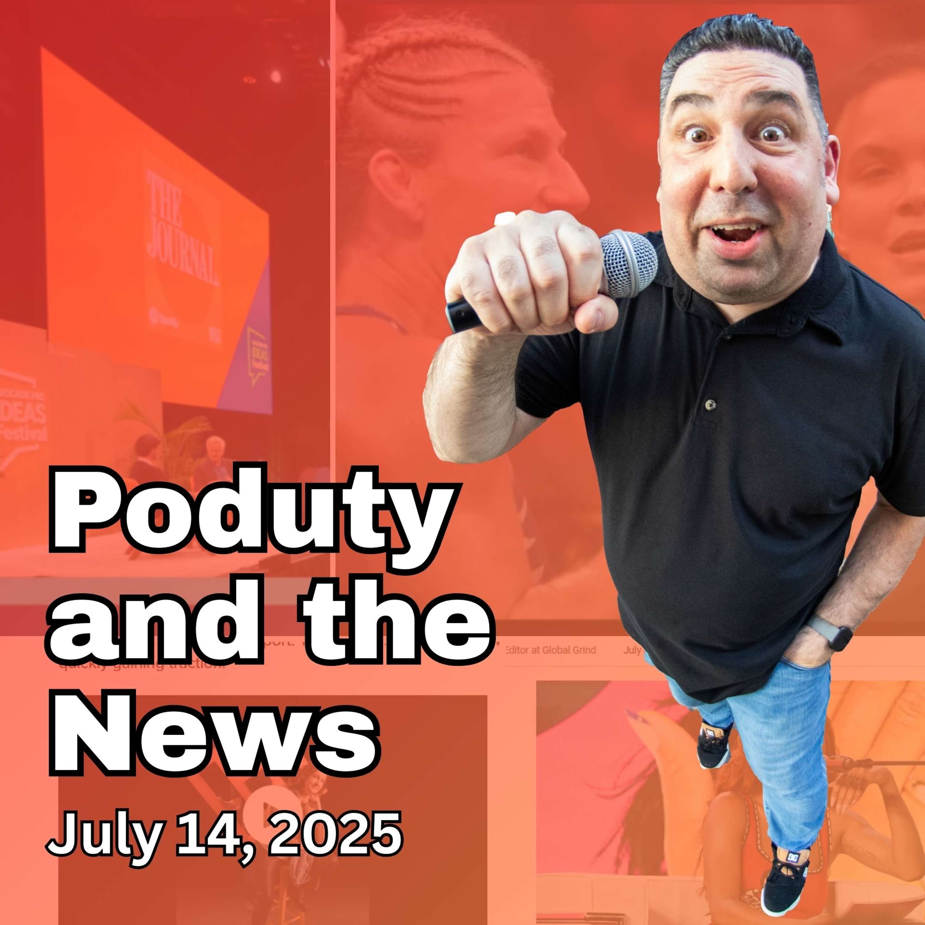 Poduty and the News.  Live Podcast News You Can Use!