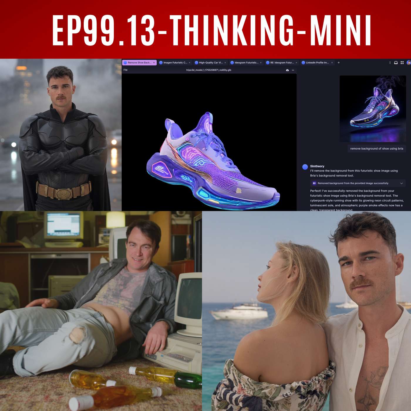 GPT-5 A Week Later, Ideogram Character Reference & gaggle poaching -  EP99.13-THINKING-MINI