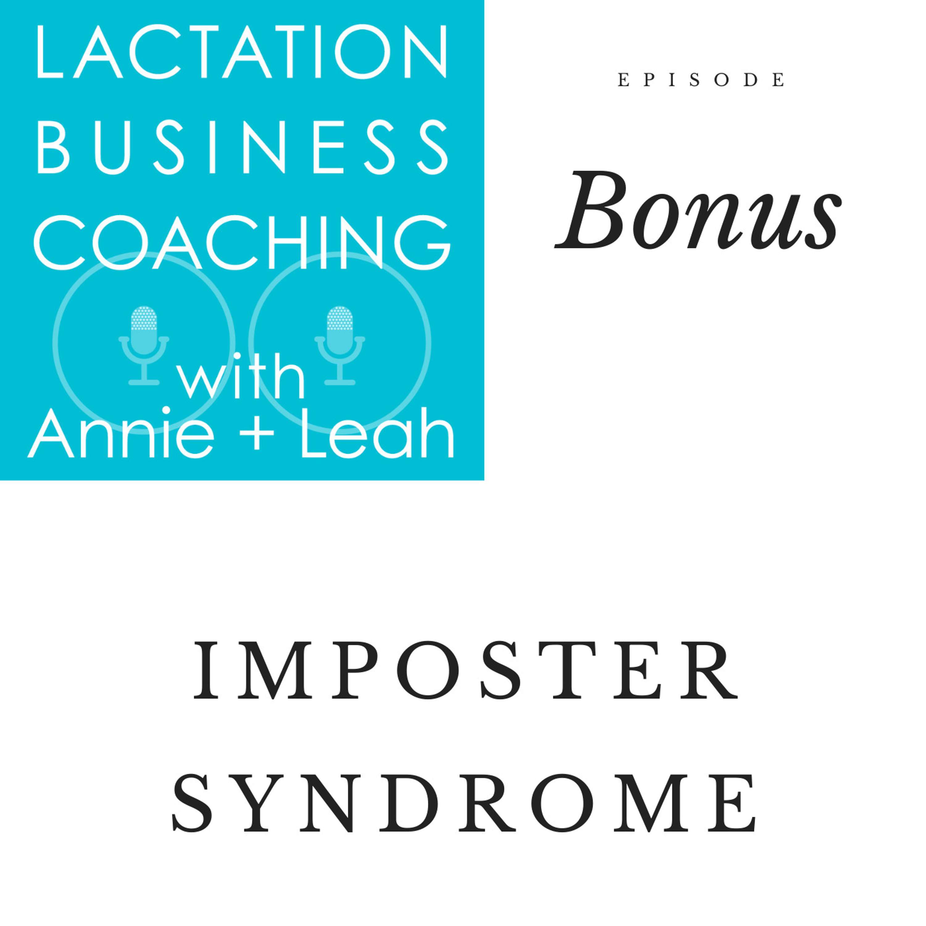 Bonus | Imposter Syndrome