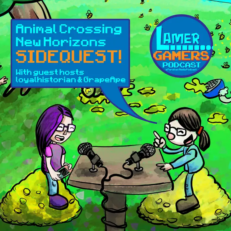Animal Crossing New Horizons- SIDEQUEST - The Lamer Wives Take Over! 