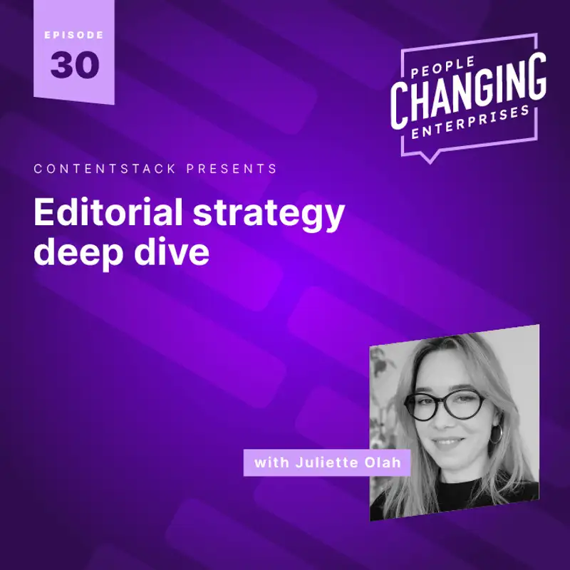Editorial strategy deep dive, with Booking.com’s Juliette Olah