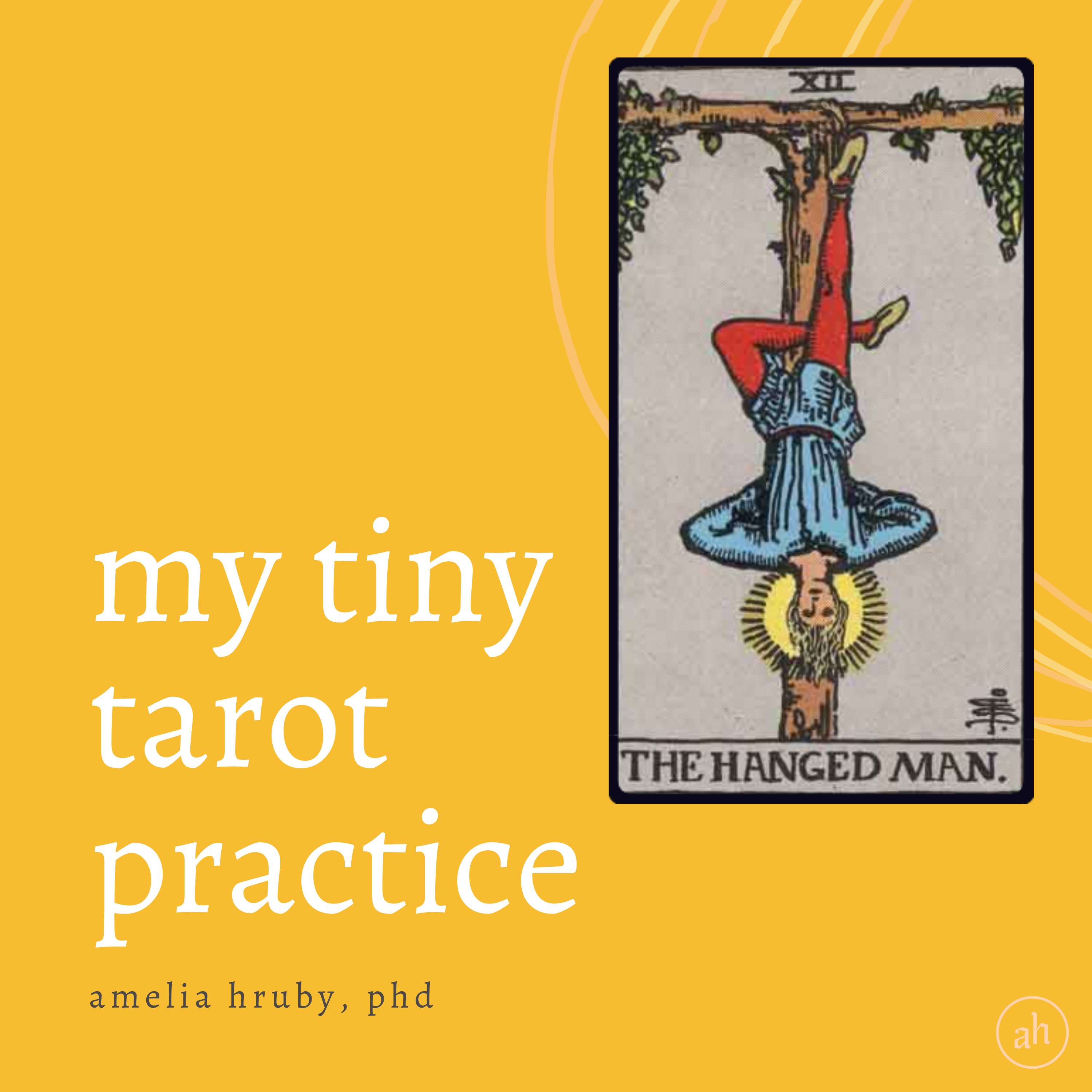 my tiny tarot practice