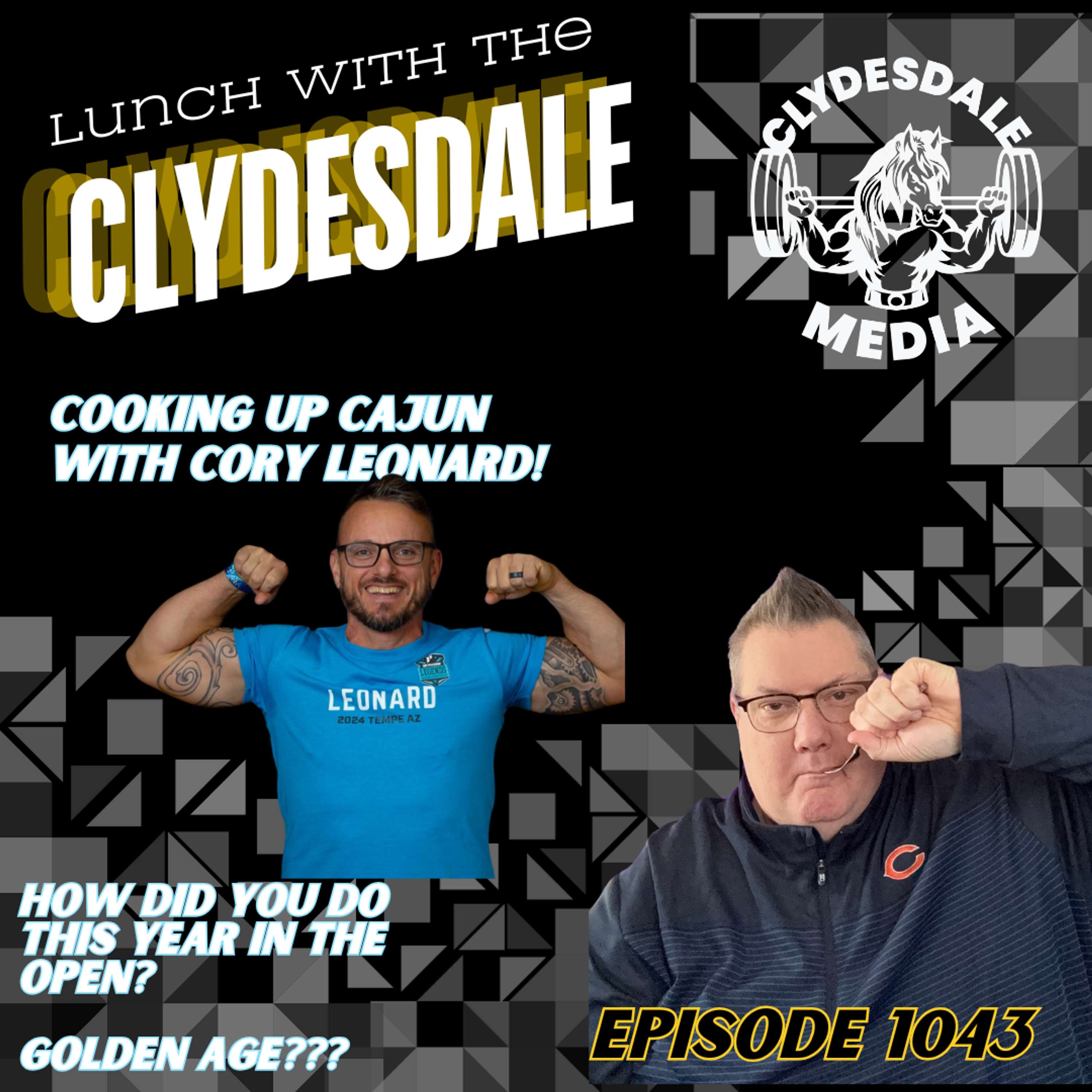 Lunch with the Clydesdale - Wednesday is for Cooking Cajun with Cory