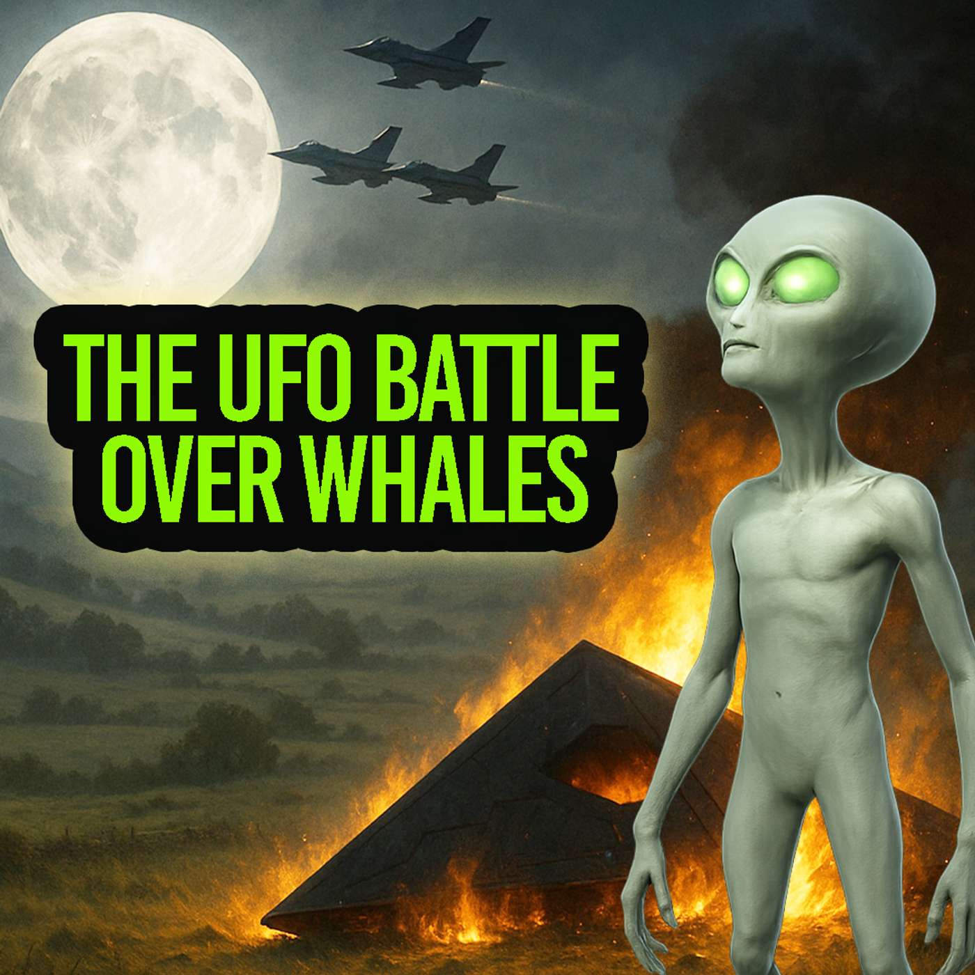 UFO Battle Over Wales: The Pentyrch UFO Incident & UAP Disclosure Hearing |Mostly True Alien Stories