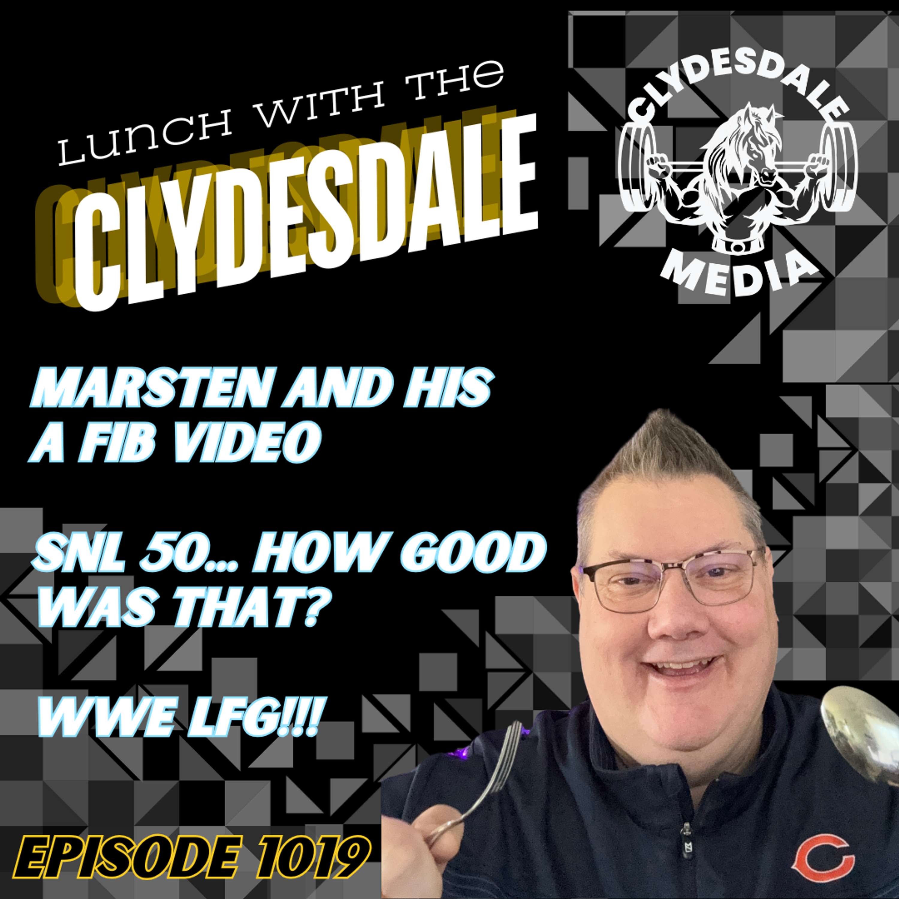 Lunch with the Clydesdale - Buttery Bros Hear Surgery Video Seems so Familiar