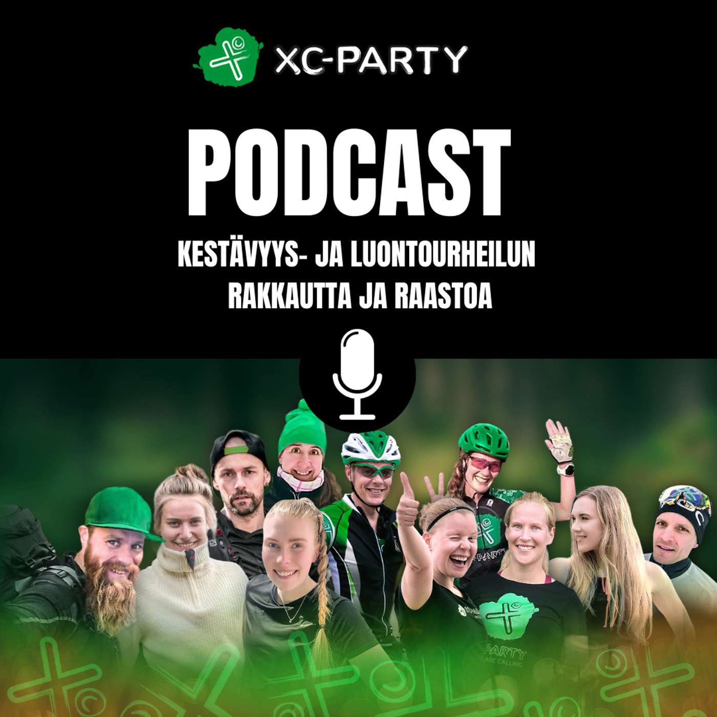 XC-PARTY -podcast cover art