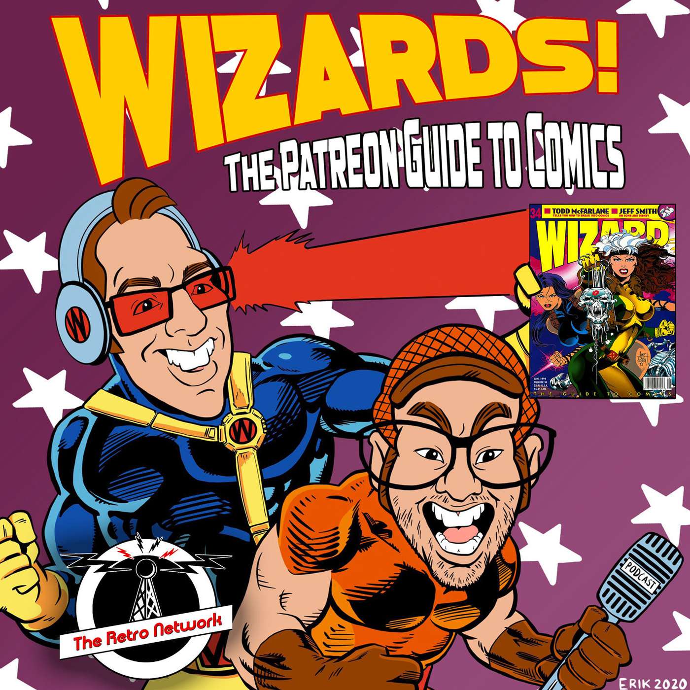 WIZARDS The Podcast Guide To Comics