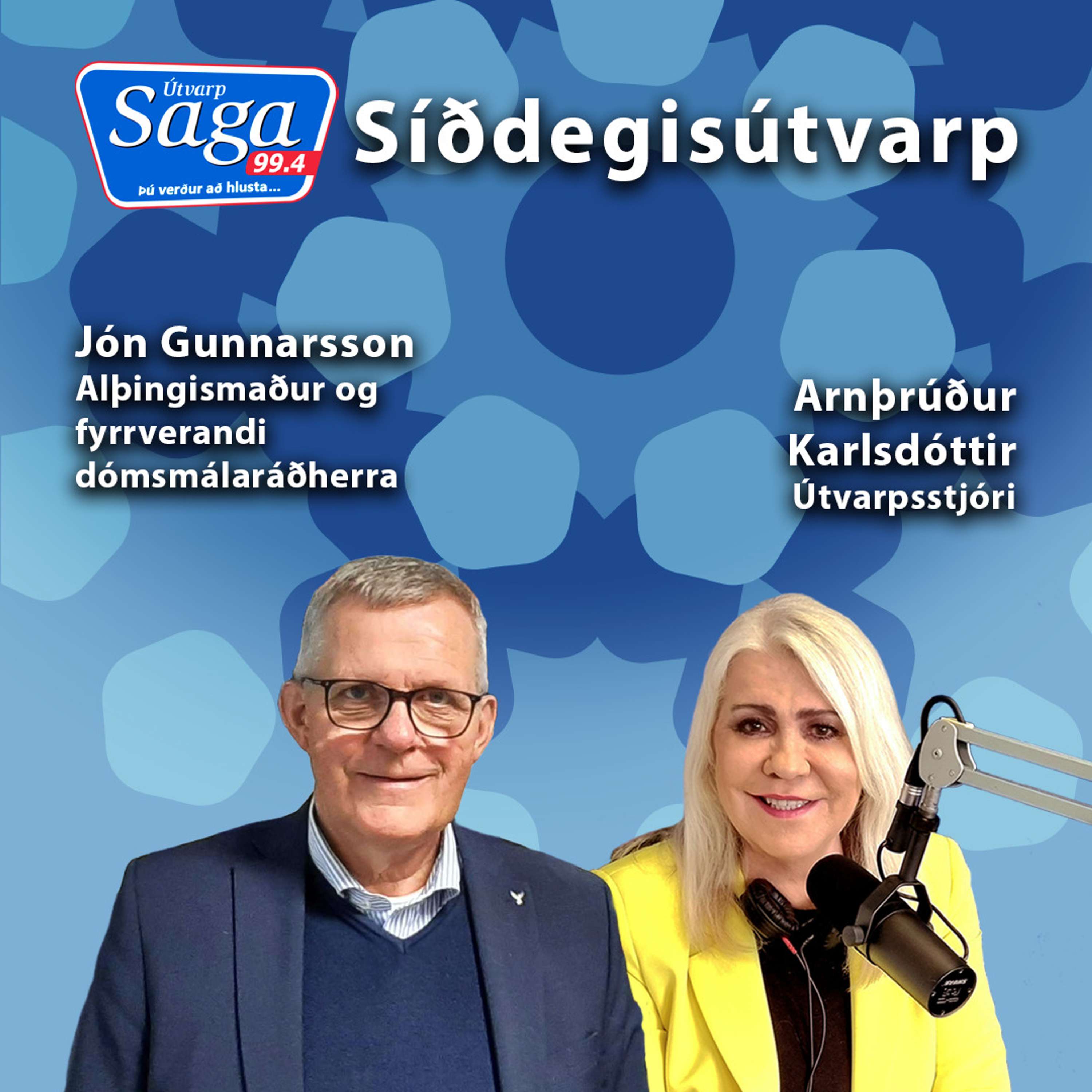 Jón Gunnarsson alþingismann og fyrrverandi dómsmálaráðherra um hælisleitendamálin og Hvalveiðibannið og fl.