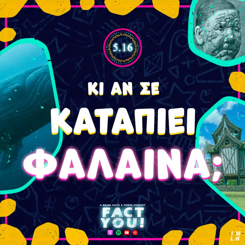 Κι Αν Σε Καταπιεί Φάλαινα; | S05E16 | Fact You!