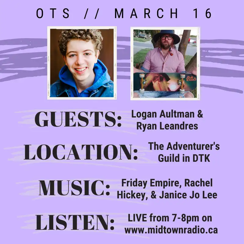 March 16, 2023: Logan Aultman and Ryan Leandres @ The Adventurer's Guild