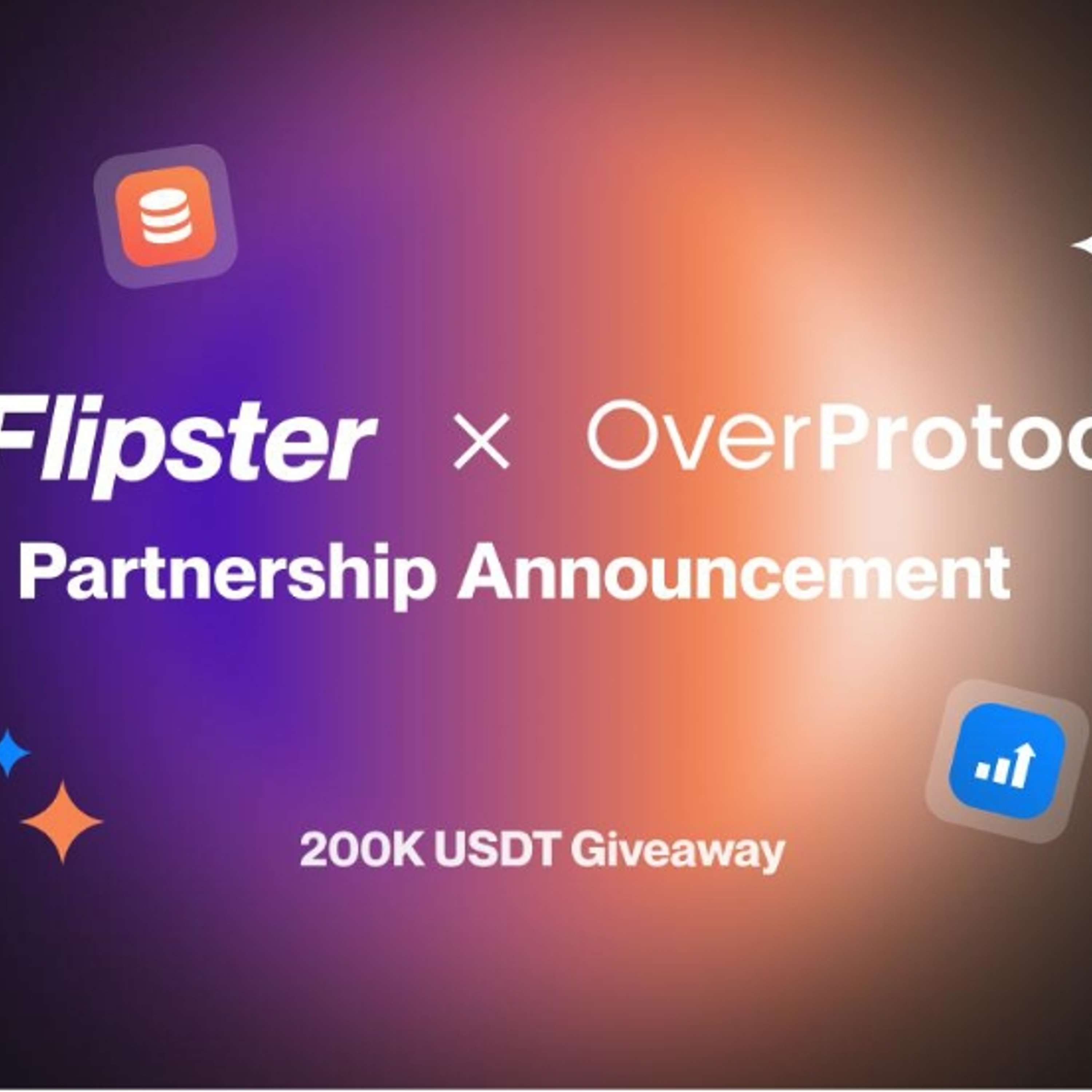 Flipster And OverProtocol Announce Partnership With $200,000 USDT Giveaway