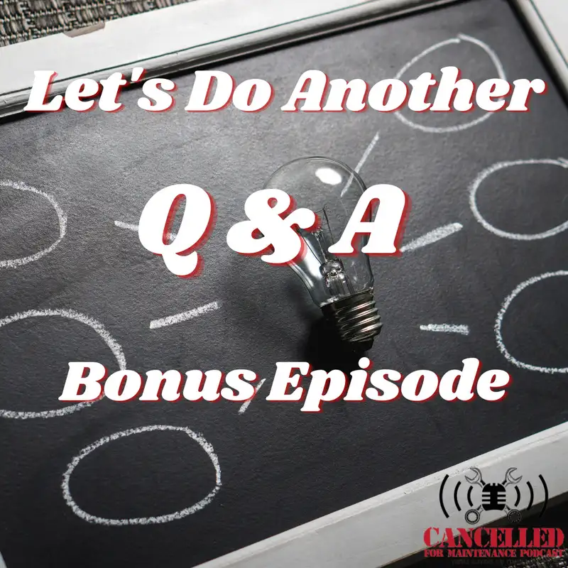 Let's do another Q&A
