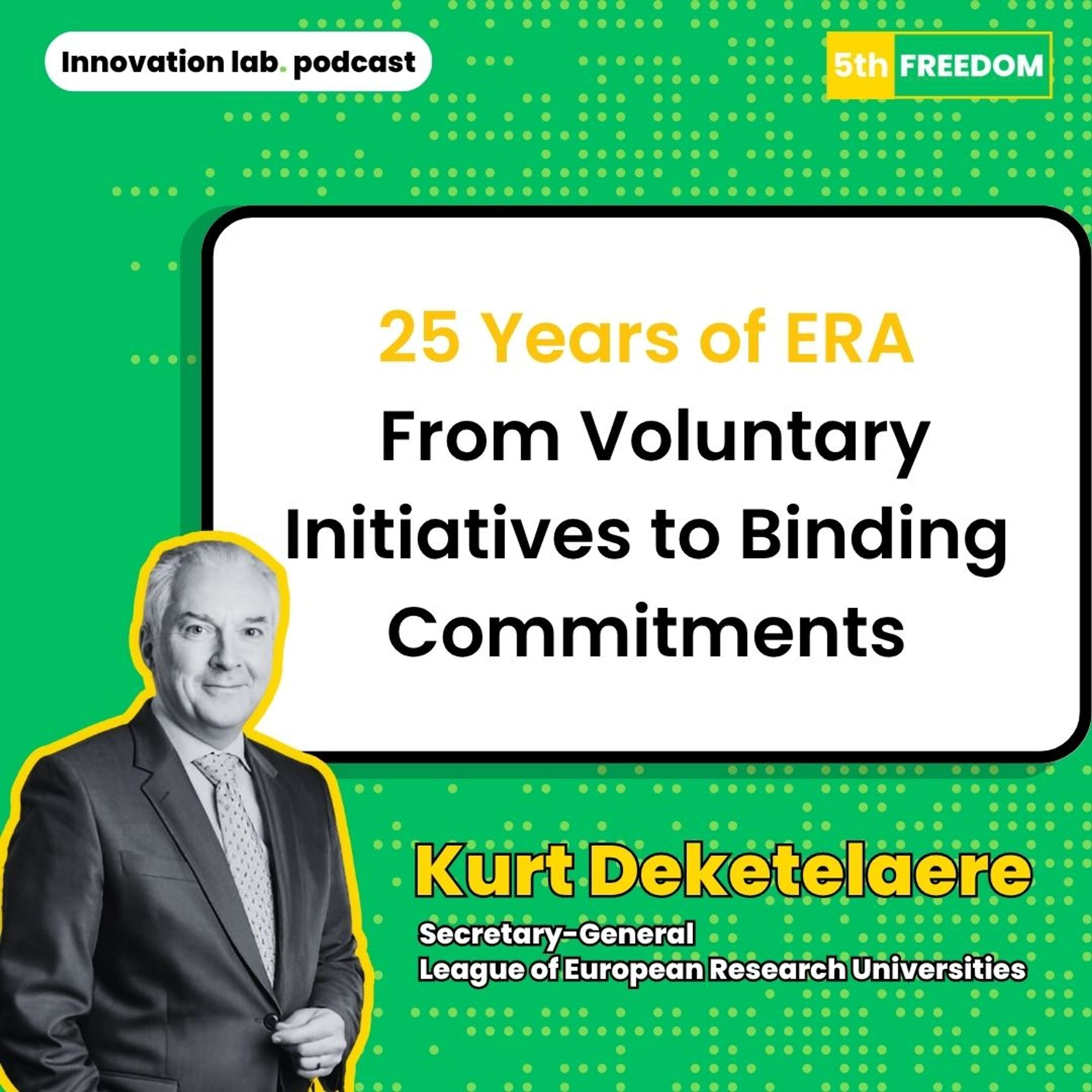 Innovation lab | The 5th Freedom: Kurt Deketelaere (LERU)