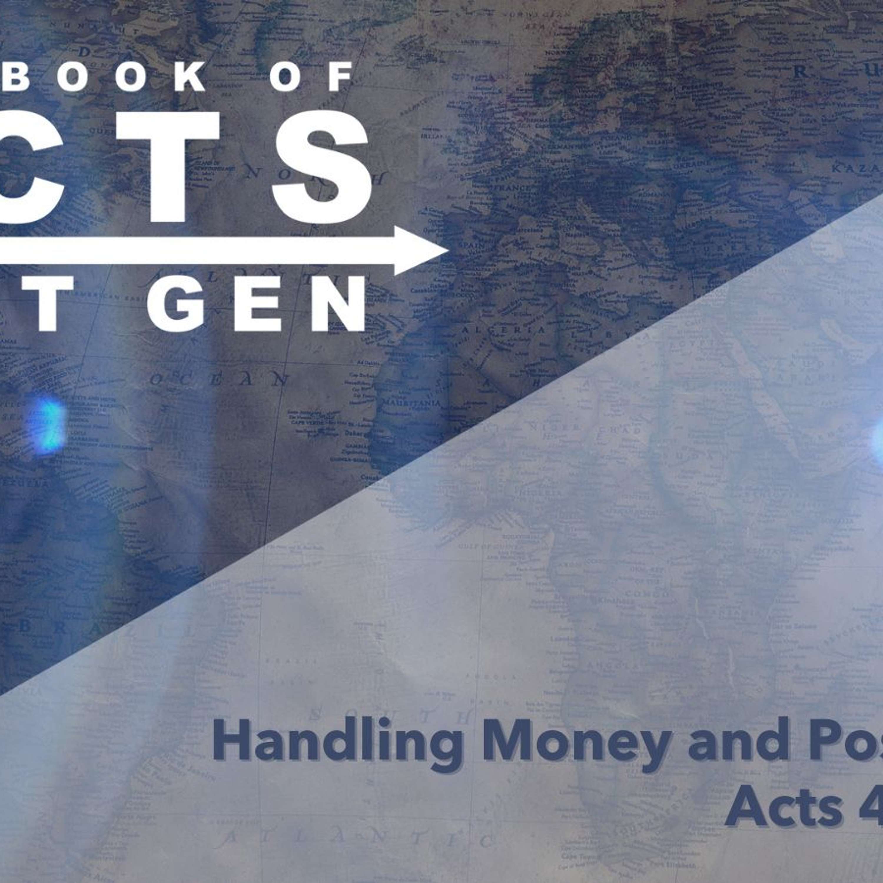 Handling Money and Possessions