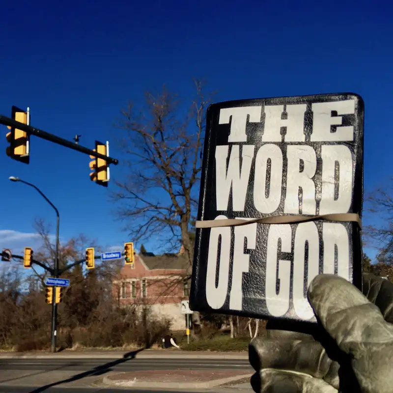 SUNDAY STREET SERMON — “WISDOM has BUILT her house: WHAT are the Seven Pillars?" June 9, 2024.