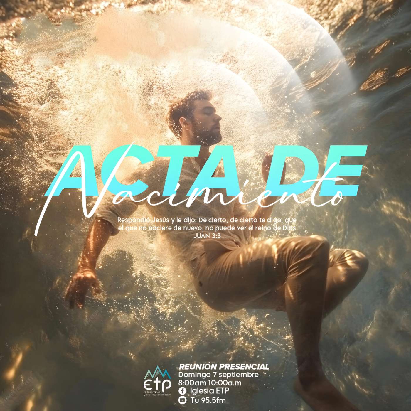 Acta de Nacimiento (Pastor Juan Carlos Gama)