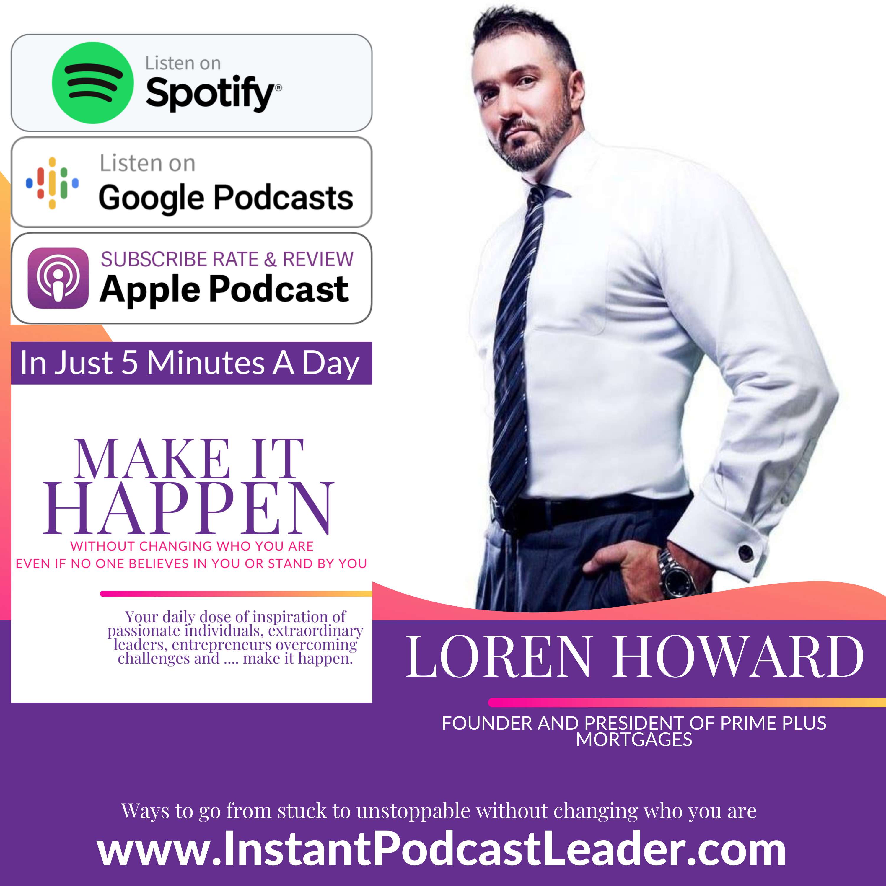 cover of episode MIH EP38 Loren Howard Founder and President of Prime Plus Mortgages