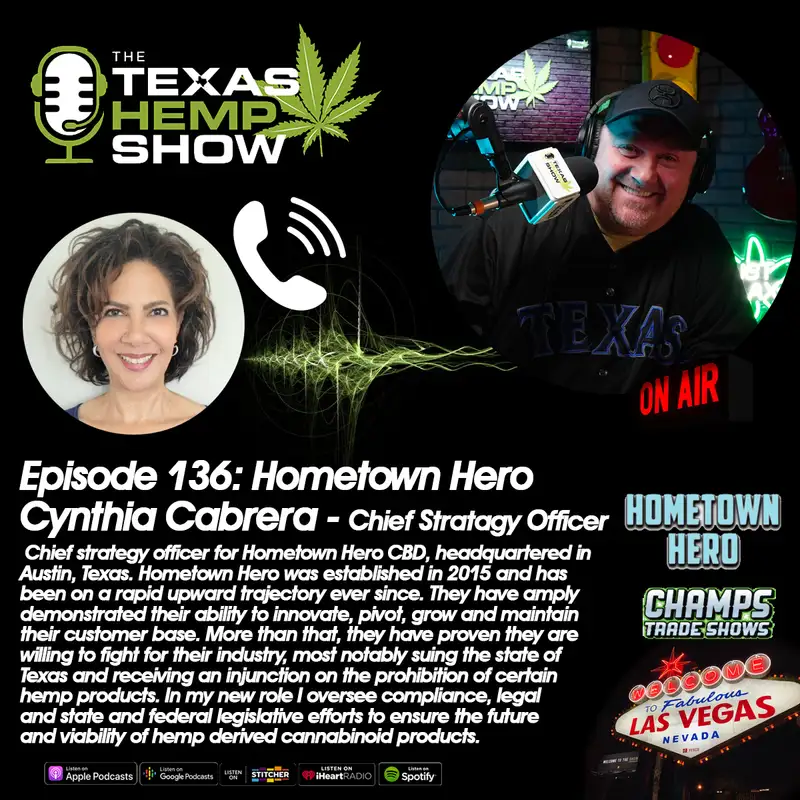 Episode # 136 - Hometown Hero Cynthia Cabrera