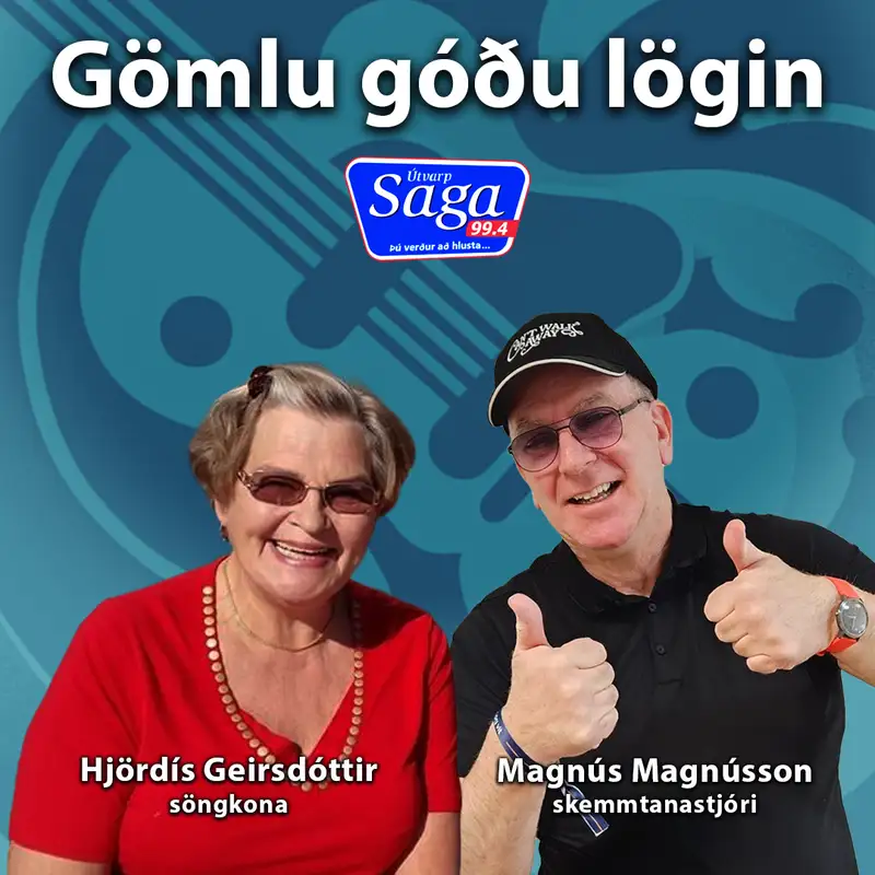 Maggi Magg og Hjördís Geirsdóttir söngkona