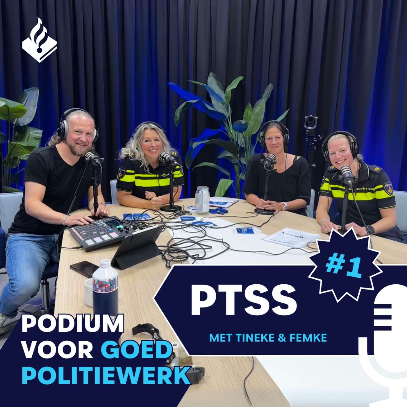Podium voor Goed Politiewerk SO6E01: PTSS met collega Femke en korpspsycholoog Tineke; deel 1