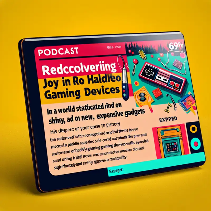 Rediscovering Joy: Embracing Retro Handhelds in a World of Shiny New Gadgets