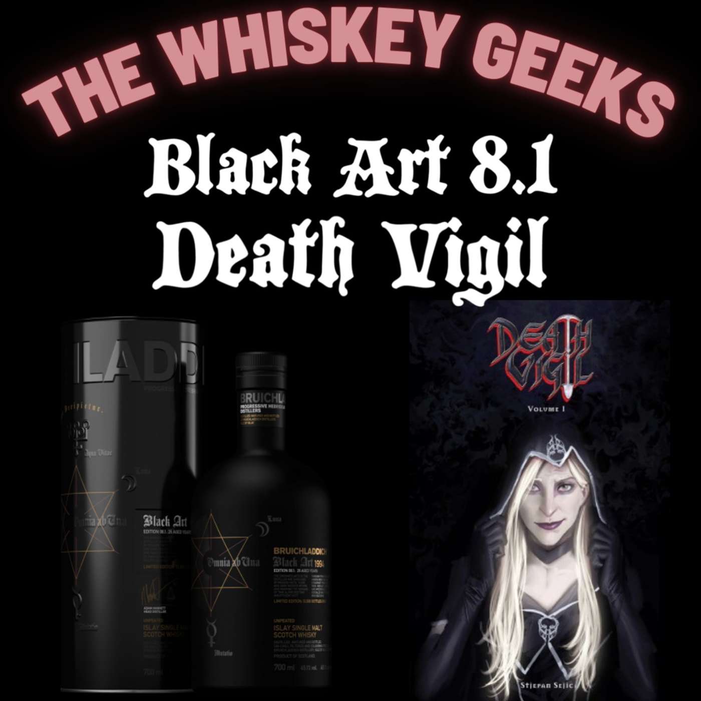 Bruichladdich Black Art 8.1 + Death Vigil | Review and Pairing