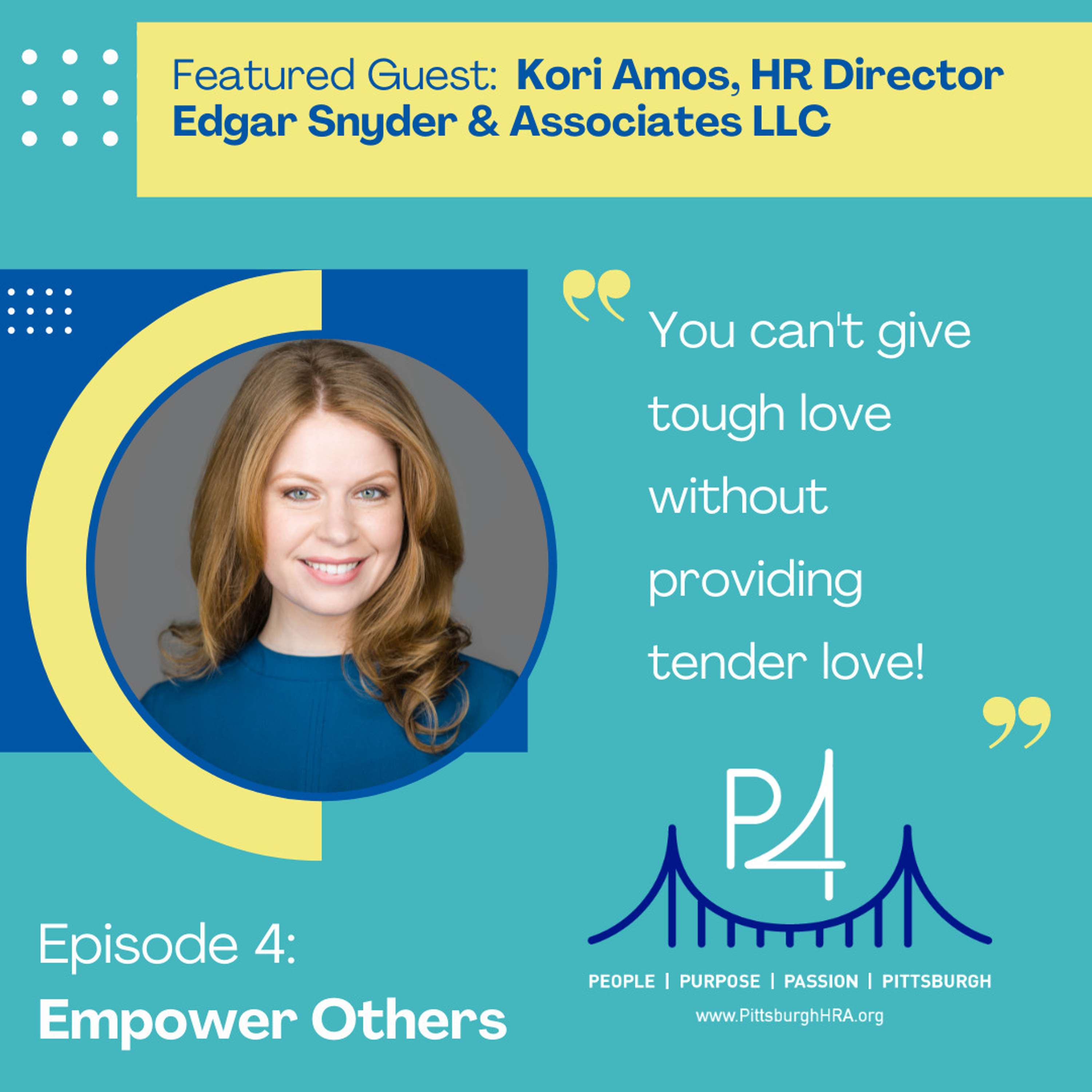 PHRA - P4:  People, Purpose, Passion, Pittsburgh