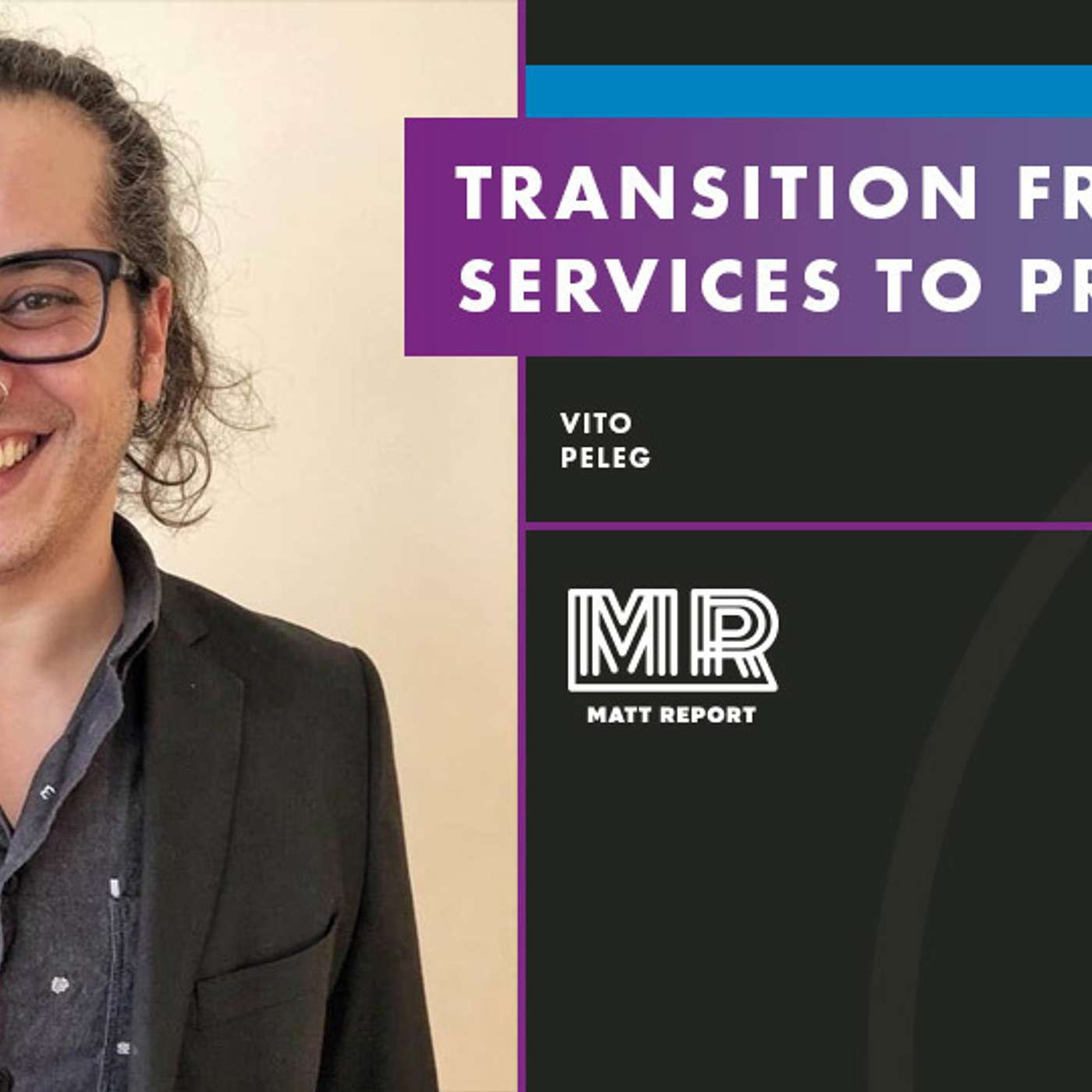Transition from client services to selling digital product