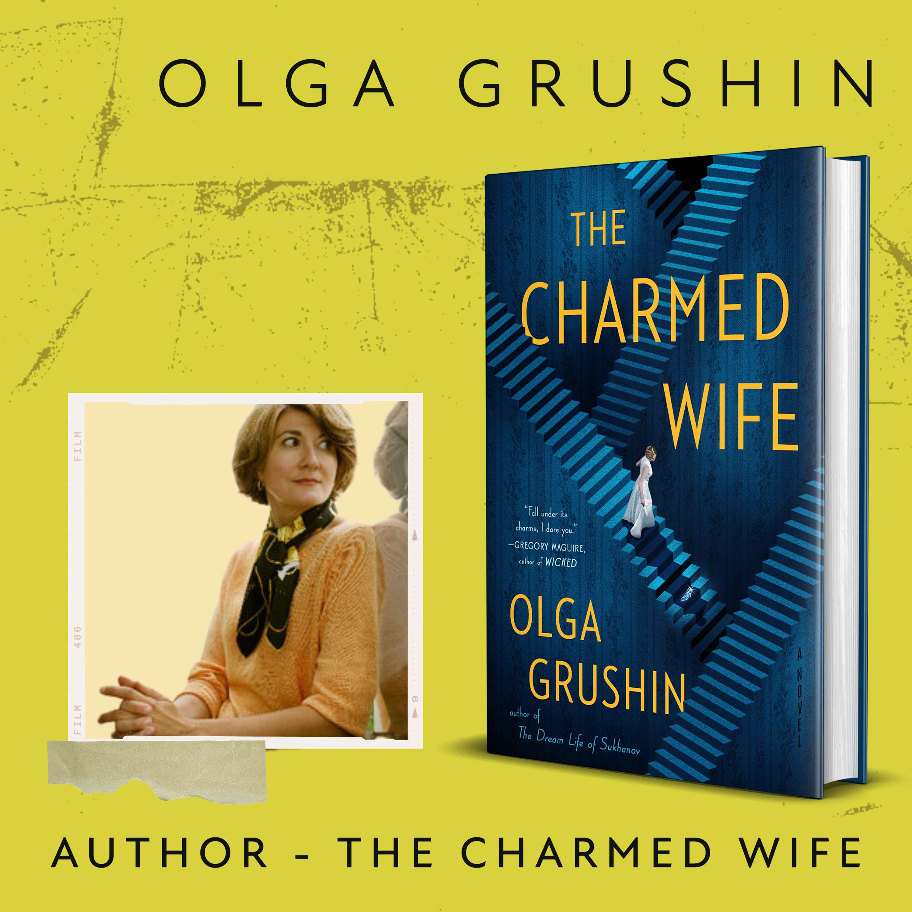 040 - Olga Grushin - Author of The Charmed Wife - podcast episode cover