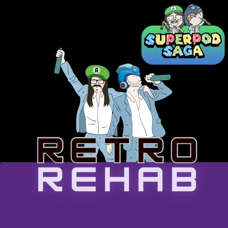 RETRO REHAB | Ep. 10 - RETRO TRIVIA TIME! Aaron Vs. Gerry | Ft. Geoff ("Fun" and Games)