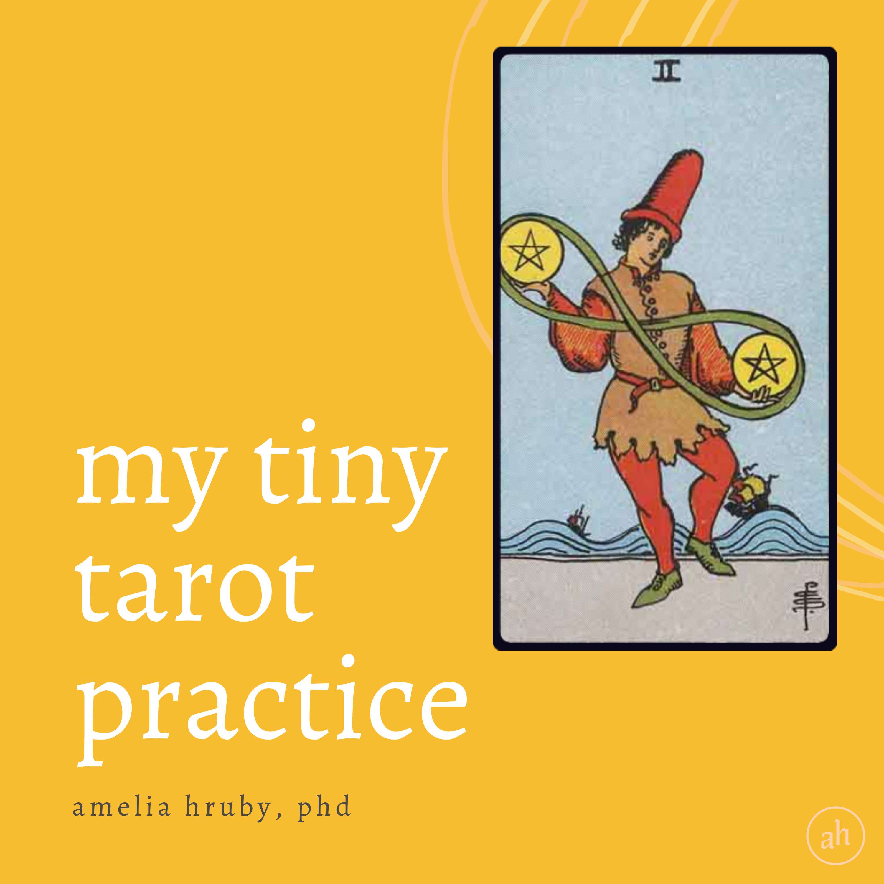 my tiny tarot practice